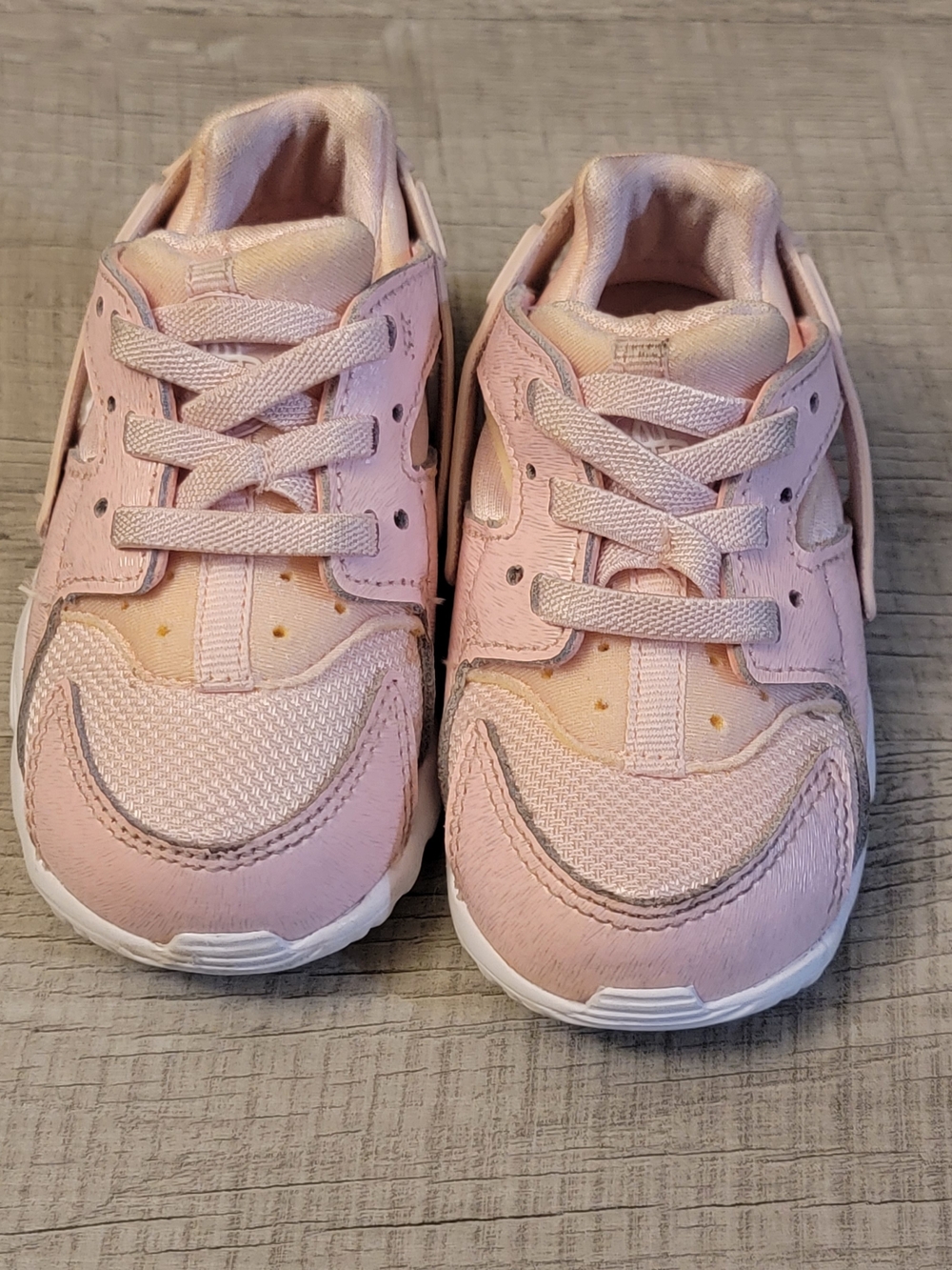 Nike Kids Pink Lace-Up Sneakers